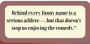ATHLETES NAMES
